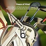 Belkin AirTag Case with Carabiner, Secure Holder Protective Cover for Air Tag with Scratch Resistance Accessory - (Black) - Image 4