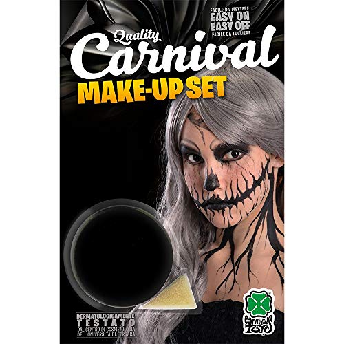 Carnival Toys Carnival Toys 9419: Vasetto Fondotinta Nero Gr. 10 Ca. In Blister