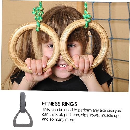 Anillas gimnásticas ajustables para entrenamiento de fuerza miniatura 6
