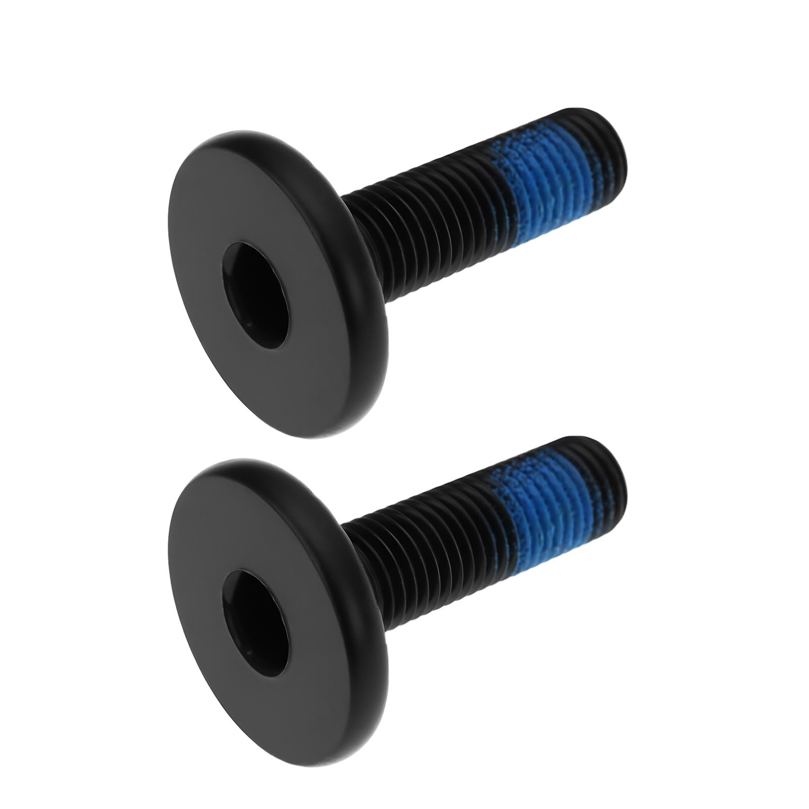 ECSiNG 2 szt. śruby wrzeciona korby do rowerów M8 x 1,0 x 24 mm kompatybilne z rowerami BMX