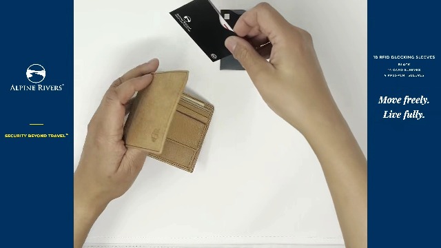 ALPINE RIVERS RFID Blocking Sleeves 18 Pack