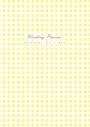 Wedding Planner Notebook - A4: (Yellow Edition) Fun notebook 192 lined pages (A4 / 8.27x11.69 inches / 21x29.7cm)