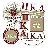 Desert Cactus Pi Kappa Alpha Pike Standard Sticker Sheet Decal Laptop Water Bottle Car (Full - Standard)