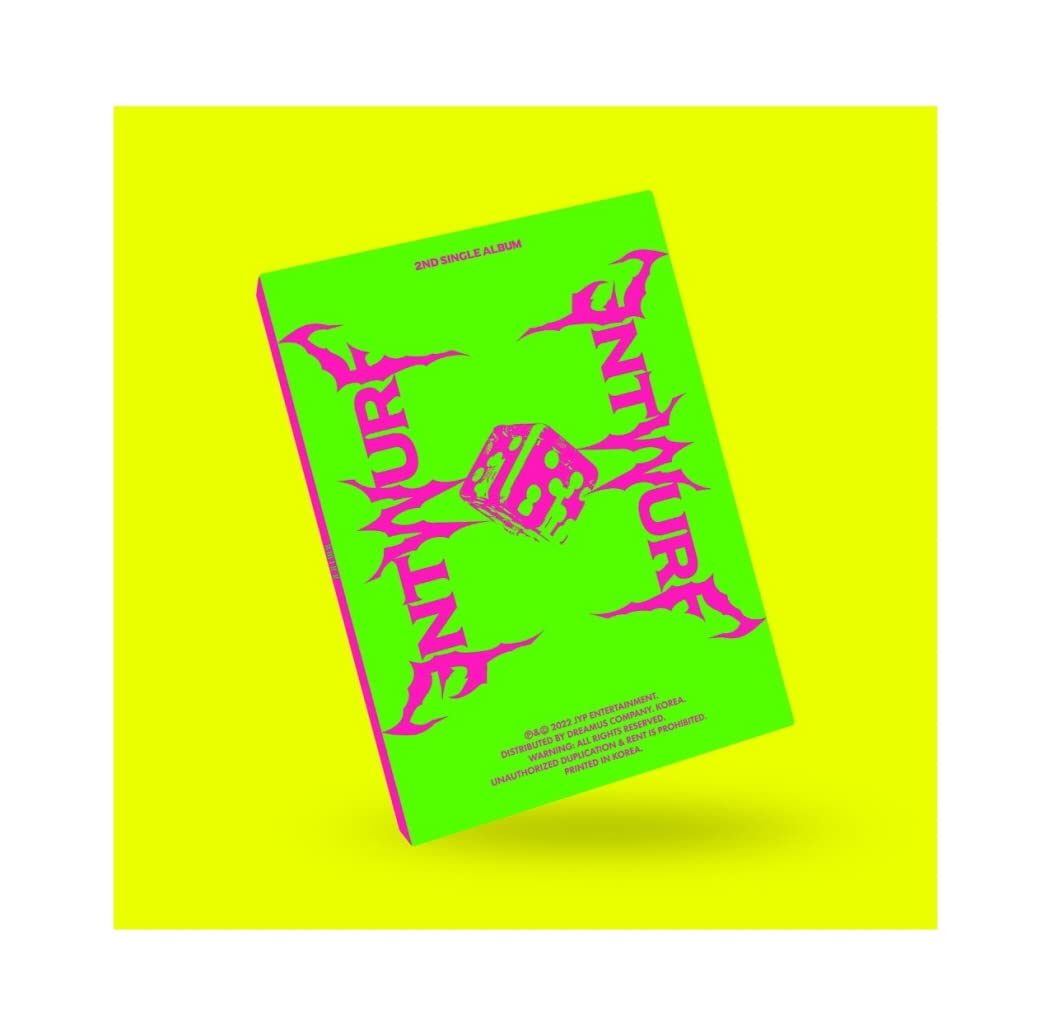 JYP Entertainment DREAMUS NMIXX - ENTWURF [Light ver.] 2nd Single Album+Folded Poster JYPK1480