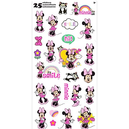 Disney-Minnie-Mouse-Backpack-for-Girls-Kids-3-Pc-Back-to-School-Bundle-With-16-Minnie-School-Bag-Water-Bottle-Stickers Disney Minnie Mouse Backpack for Girls Kids 3 Pc Back to School Bundle With 16 Minnie School Bag Water Bottle Stickers