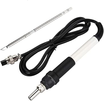 Soldering Handle, Soldering Station Handle, Solder Handle for DSK T12-D Soldering Station and T12-K Soldering Iron Tip DSK T12-D Soldering Handle, T12-K Soldering Tip