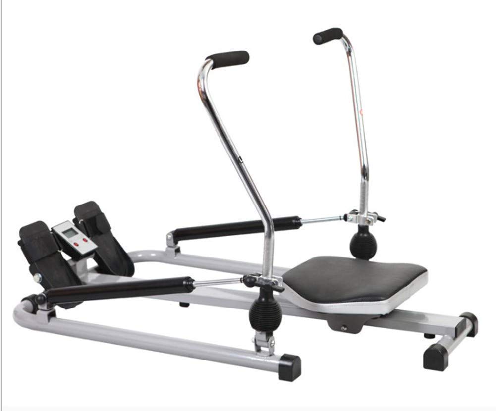 Vogatore, con Monitor LCD Attrezzatura da Palestra Domestica per Allenamento Cardio per Tutto Il Corpo, Calorie bruciate, Vogatore per Palestra o Uso Domestico