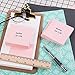 Eagle Sticky Notes, 3”x 3”, Color Self-Stick Note Pads, 4 Pads, Adhesive Note Pads for Office, School and Home Use, 100 Sheets/Pad(Pink)