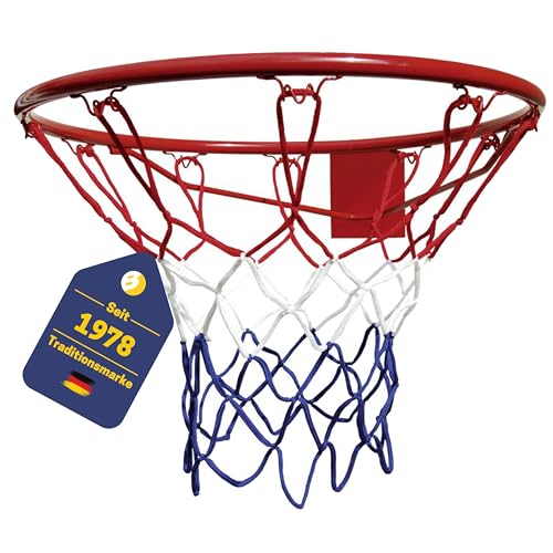 BEST SPORTING Basketballkorb Outdoor Wandmontage Ø 45 cm – Stabiler...