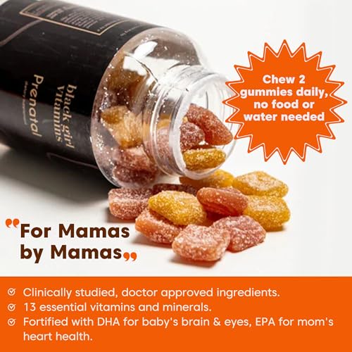 Black Girl Vitamins Prenatal Gummies