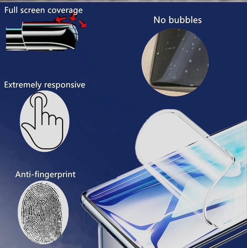 Image of STP FEEL (2 Pack Unbreakable Membrane Screen Protector Guard For Samsung Galaxy Note 10 (6.3 Inch) | Membrane Ultra Smooth Touch with Finger Print Support - HD /3 Months Warranty