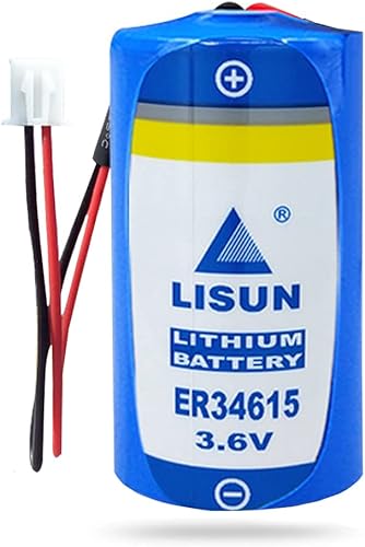 Miniatura 7 de STEPMAX Batería de litio de tamaño D 3.6V ER34615 con alta capacidad 19000mAh con enchufe (2 unidades)