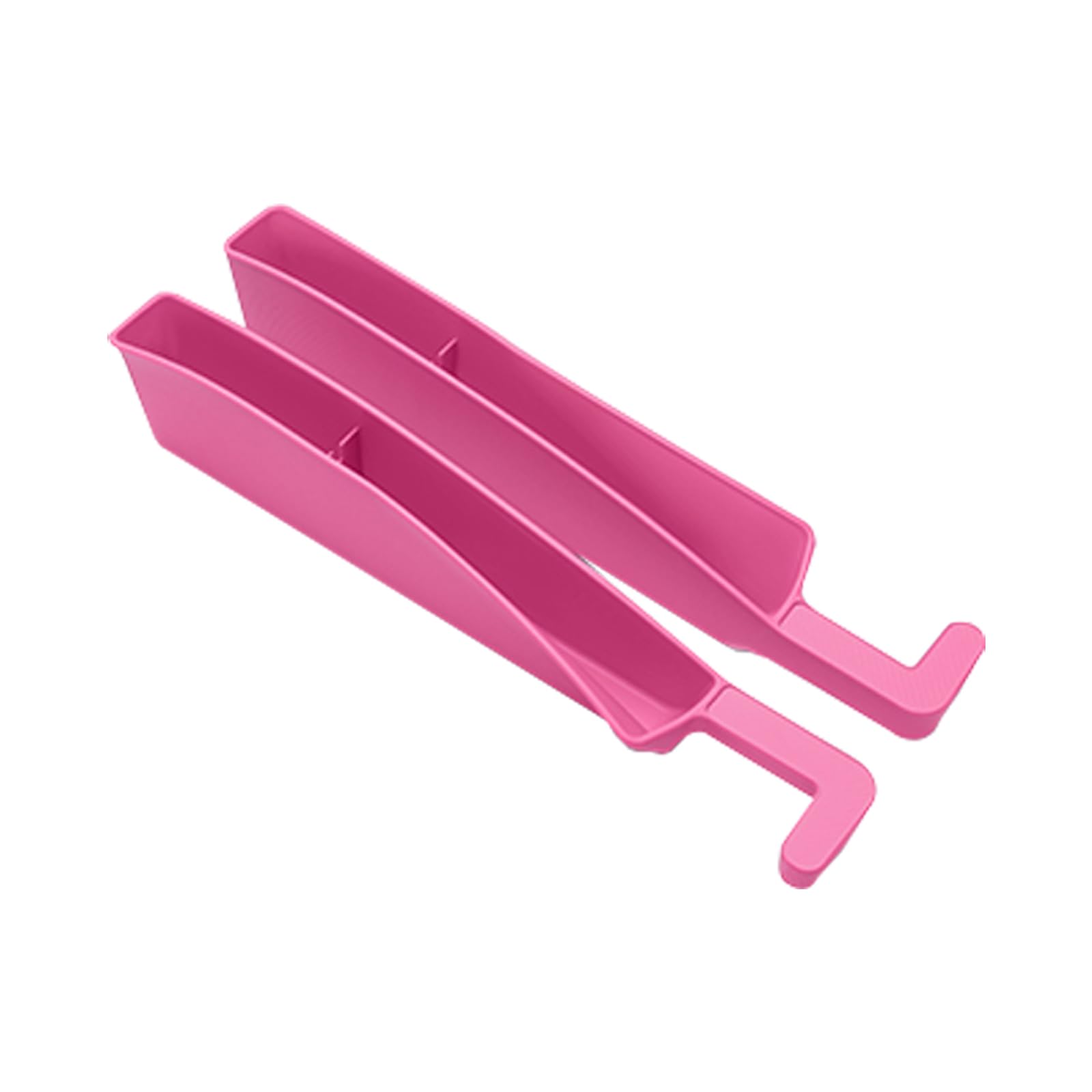 Edotim Car Seat Gap Filler, Seat Gap Organizer with Phone Holder, Car Seat Accessories, Car Organizer Fit SUV Truck-2PCS Pink