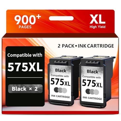 Cartouche Canon 575 XL noire pour imprimer les devoirs et dossiers à la maison TR4755i
