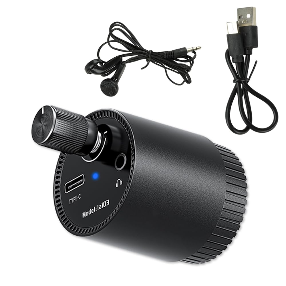 Diymore Upgraded 13000 Amplifier Portable IEM,Adjustable Amplifying Sound to Detect Pipeline Leaks,Clear Sound Quality Widely Applicable to Bathroom Floor Heating Pipelines with Headphones-image-2