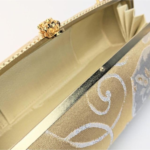 Amazon.co.jp: 和装 草履バッグセット 岩佐ブランド ゴールド  