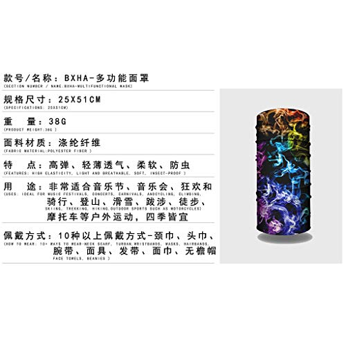 image for N/X Akaslife Multifunctional Seamless Protective Outdoor Sport Headban