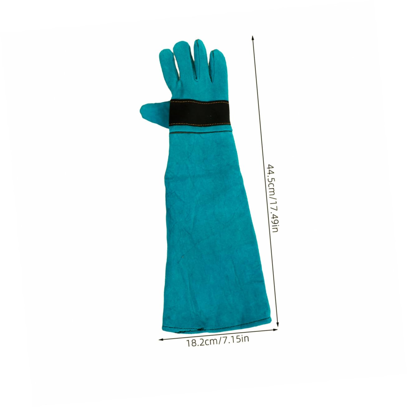 TOYANDONA Moufles de Protection Cuir Synthétique pour Chat et Chien Anti-Morsure Résistants aux Rayures, Ajustement Ergonomique, pour Soudure et Manipulation D’Animaux