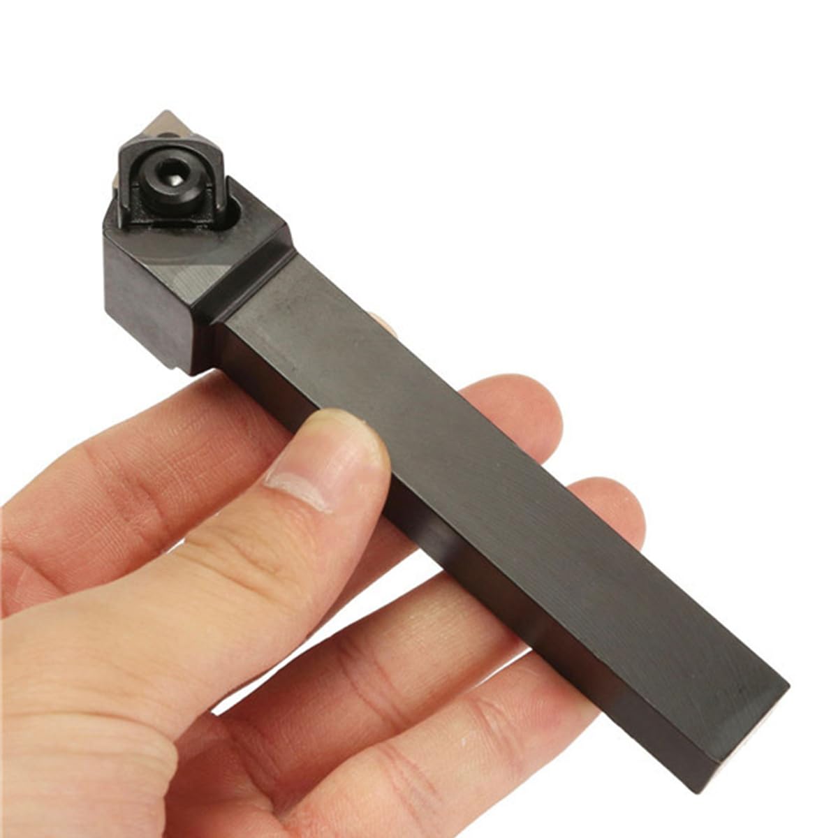 Maizoon Soporte externo para herramientas de torno CNC, accesorios para torno WWLNR1616H08+WWLNL1616H08+10 piezas de insertos de carburo de 12 mm + 4 piezas de barra de perforación de torneado