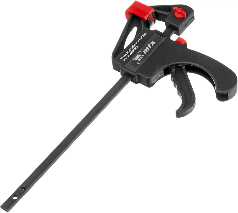 MTX Grampo Sargento Universal de Aperto Rápido 150×265×60 mm – Fixação Segura e Prática