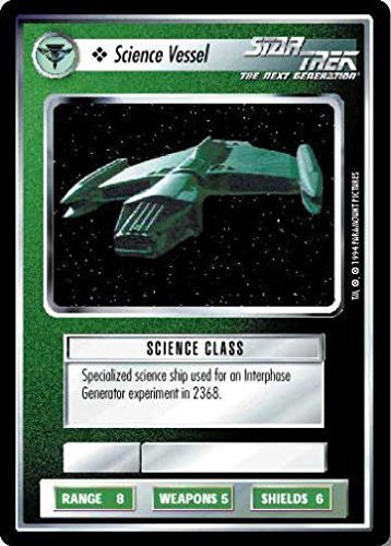 Decipher Star Trek CCG 1E Premier Limited (B Border) Science Vessel 361C