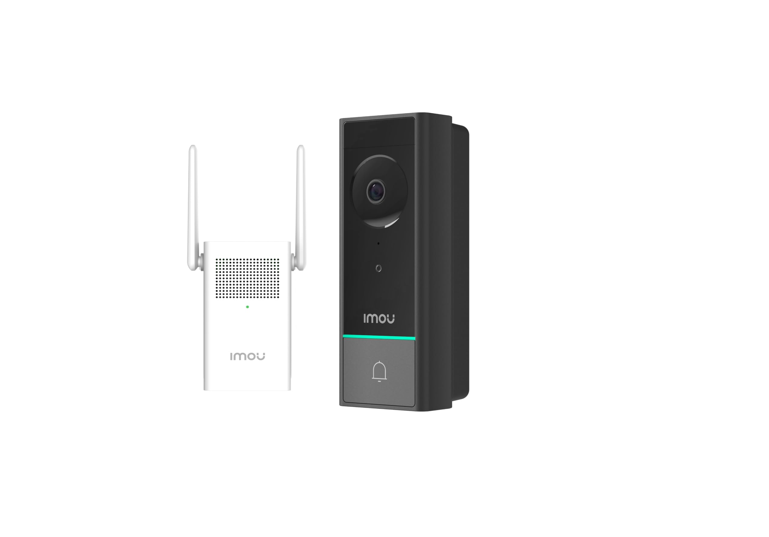 Imou DB60 Kit, 3K/5MP, Outdoor Smart Wi-Fi Rechargeable Battery Video Doorbell with Plug-In Chime