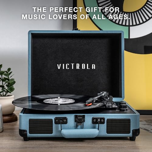 Victrola Journey - Bluetooth Suitcase Record Player - Red - image 8