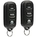 Key Fob Keyless Entry Remote fits 1999-2009 Toyota 4Runner / 2001-2007 Sequoia (HYQ12BBX w/Panic, Set of 2)