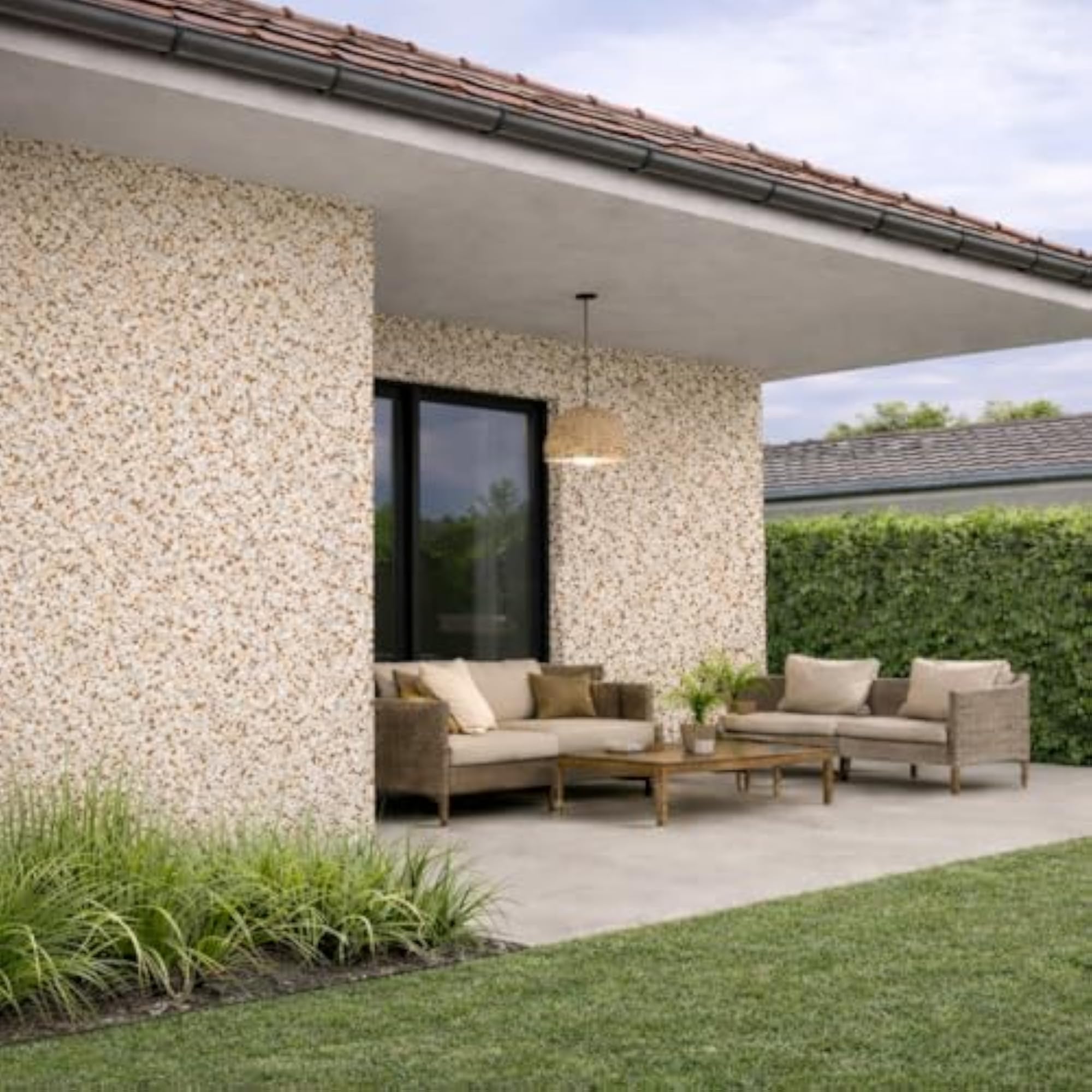 Marble Granules Textured Wall Paint, 100% Natural Shade
