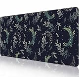 Bords cousus : il est fabriqué en matériau de haute qualité qui offre un confort de jeu ou de travail. Les bords du tapis de souris d'ordinateur de haute qualité sont finis de manière à se déformer et à se dégommer lors d'une utilisation prolongée et sont confortables pour vos poignets et vos mains