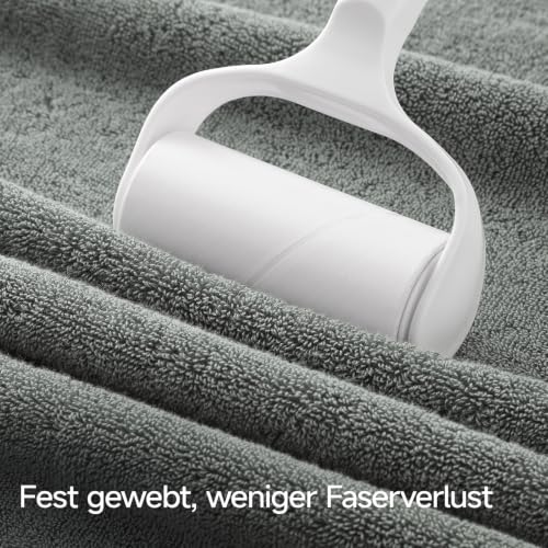REDKISS 2er Set Badetücher Groß 160 x 80 cm,100% Baumwolle Dickes Duschtuch – Ansicht 4