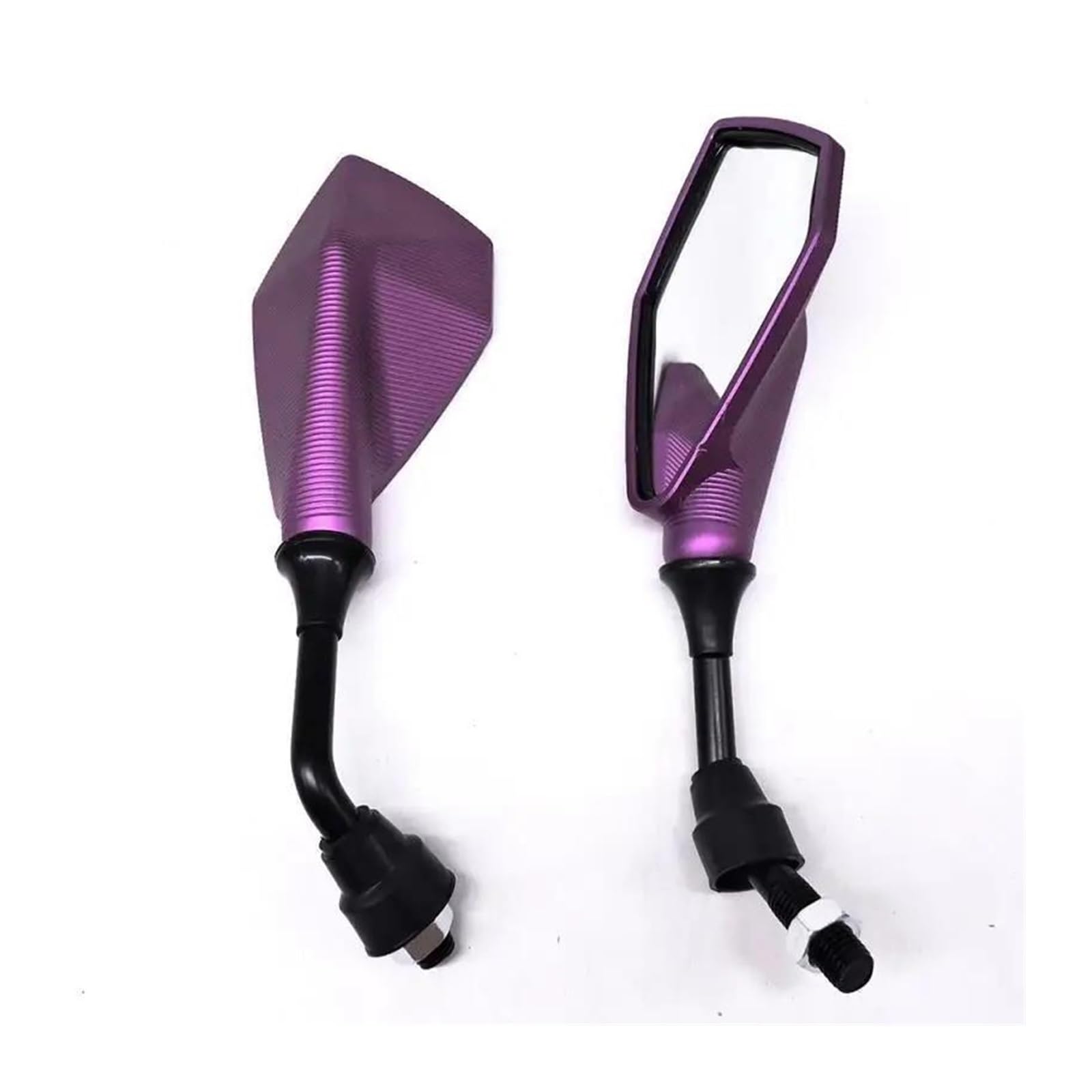 Manubrio End Specchietto 1 Paio Parti Ricambio Per Specchietto Retrovisore Per Moto Per Scooter E-bike Specchietto Retrovisore Ausiliario specchietto Moto (Color : 7)