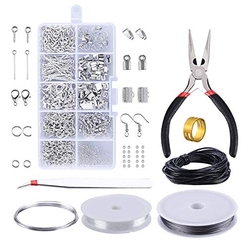 Bracelet Chaine Argent Plaqué Multi Rangs Perles - Foto 7