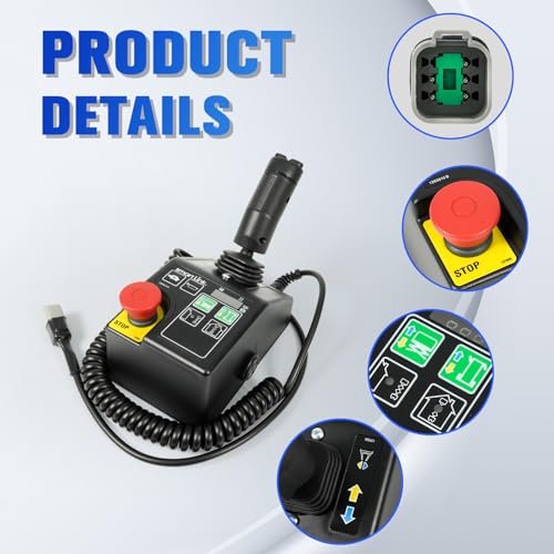 Image of Control Box 1283792 Gen 6 Control Box Parts Compatible with Genie Scissor Lift GS-1530 GS-1532 GS-1930 GS-1932 Genie man Lift GR-12 GR-15 GR-20 Replace 1283792GT