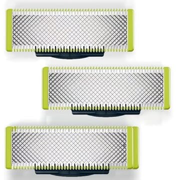 Lame di ricambio compatibili con One Blade, testine di ricambio (3 pezzi)