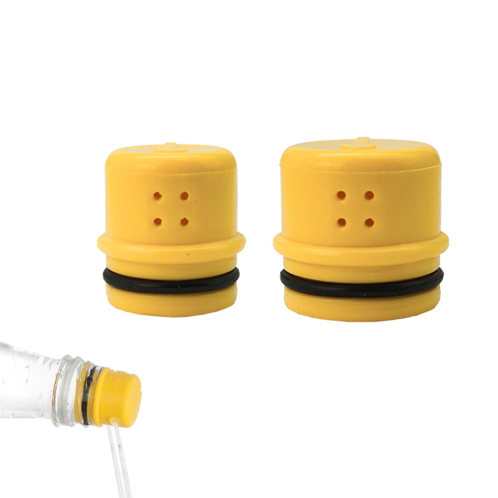 2Pcs Ultralight Portable Bidet Kit Universal Nozzle Compatible with Any Plastic Bottle Travel Bidet for Camping Hiking Backpacking