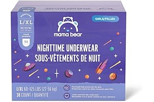 Goodnites L/XL Girls' Nighttime Underwear: Ultimate Protection for Bedwetters