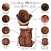 Berliner Bags Vintage Leather Backpack Leeds XL, Large Waterproof Bookbag for Men and Women - Brown
