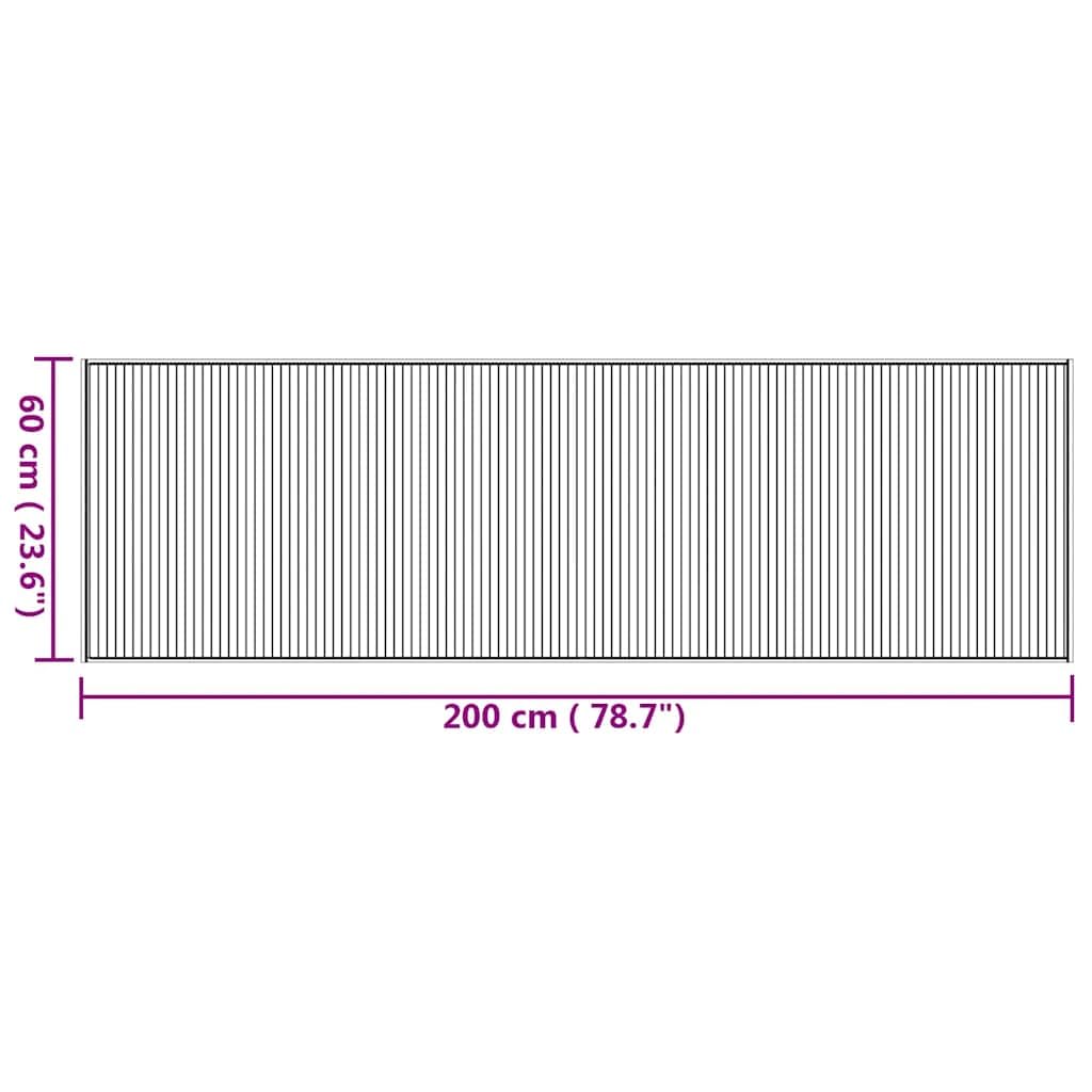 vidaXL Teppich Handgefertigt Jute Weiß und Natur 120 cm
