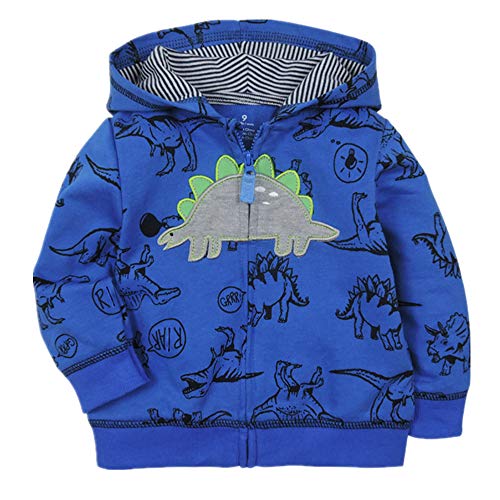 Image of Popshion Toddler Boys Sweatshirt Cotton Lightweight Kids Winter Warm Sweater Crewneck Pullover Tops