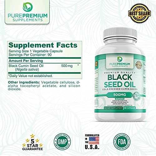Premium Black Seed Oil (Plus) Blood Pressure Support #TOP1