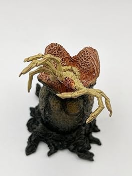 エイリアン VS プレデター ブラック フェイスハガー リアル ソフビ エイリアン VS プレデター ブラック フェイスハガー リアル