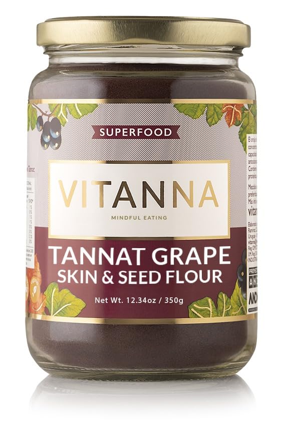 Grape Powder Food Vitanna 350g | Natural Superfood for Smoothies, Juices, Yogurt, Baking and Recipes