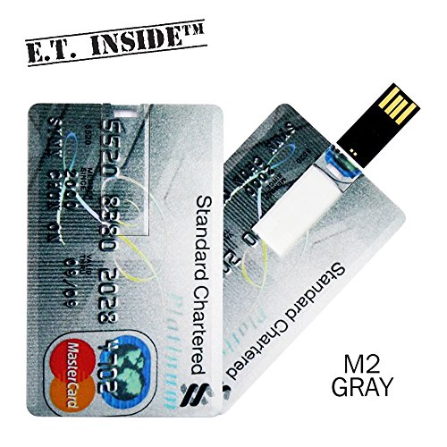 Clé USB 16 Go lot de 3 cartes Visa MasterCard minces