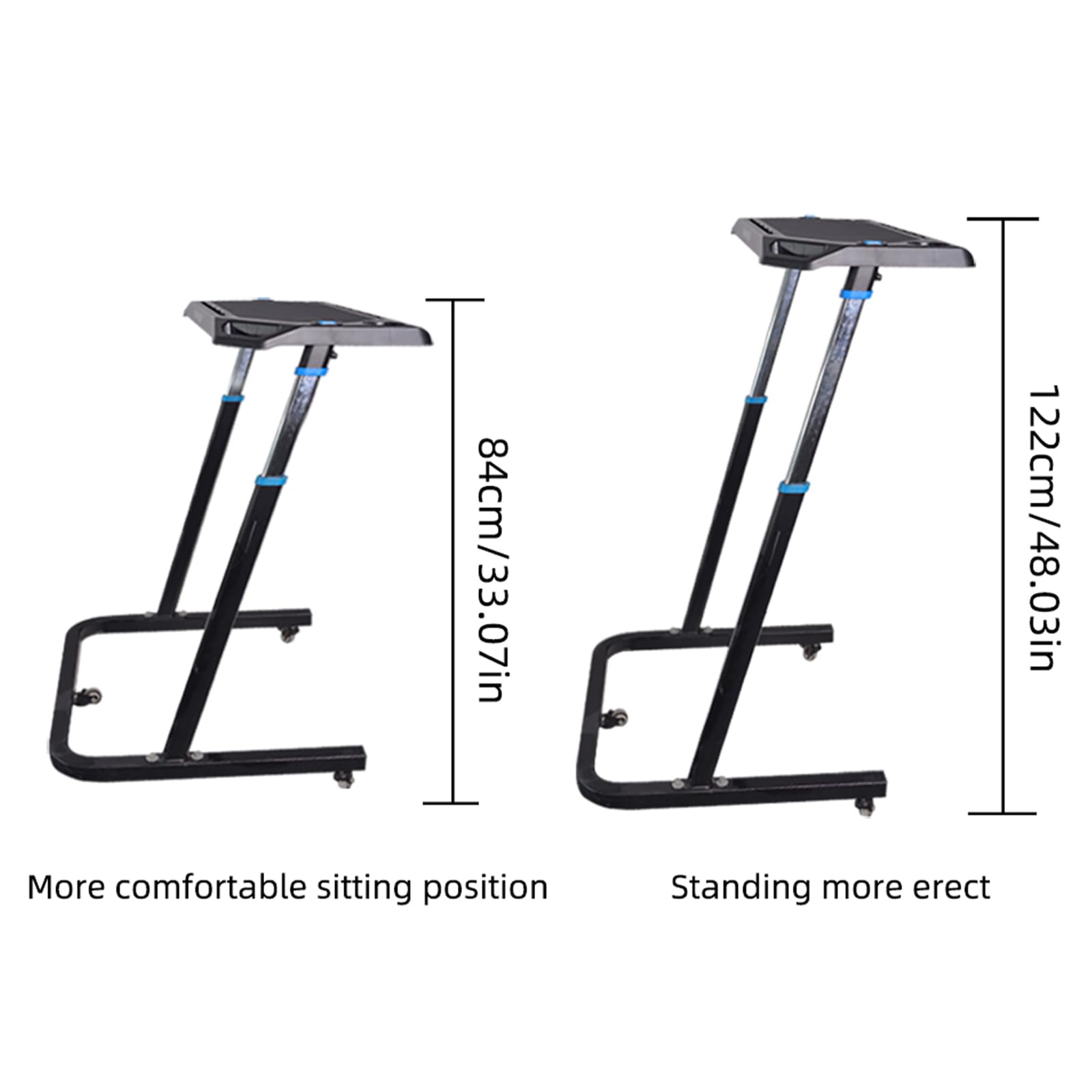 Amazon.co.jp: ThinkRider サイクルトレーナー用 上下昇降式