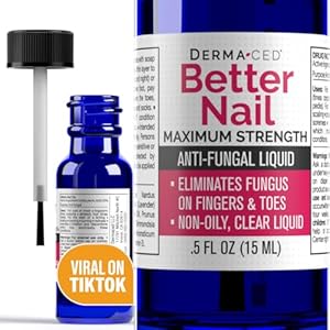 Better Nail – Treatment for Fungus Under & Around the Nail – Maximum Strength, 25% Anti Fungal Solution for Nail Support, Nail Restoring