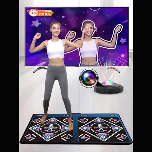 WuZhuangYuan HDMI Musical Electronic Dance mat with a Camera, a 64G Large Memory Card, Including 1000 Games,650 Songs,81 Music Videos,for Single/Double Users, a Luxurious Gift for Boys and Girls by WuZhuangYuan - Image 5