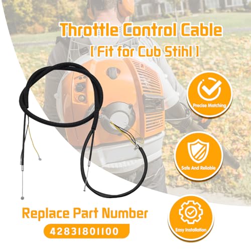 Câble d'accélérateur pour Stihl BR800 BR800X BR800C-B - 3