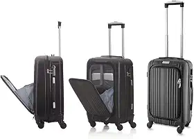 Mala de Viagem ABS para 44L - alça de mão e rodas 360 graus compartimento para notebook Easy Travel