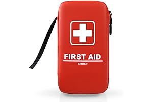 SHBC Survival First Aid Kit (139 pcs) - Compact & Portable for...